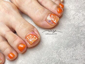 アイヴィー(IVY)/オレンジネイル