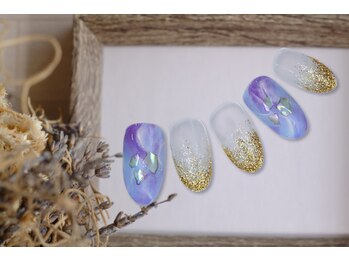 ファストネイル フレンテ笹塚店(FAST NAIL)/シンプル オーロラ 【11794】