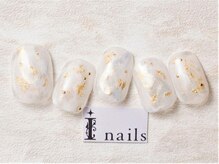 アイネイルズ 池袋店(I-nails)/ホワイトゴールドニュアンス