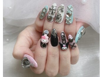 ヌアネイル(NUR NAIL)/持ち込みデザイン10本