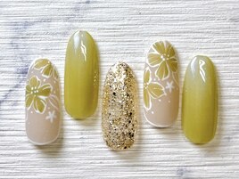 フラワーネイル