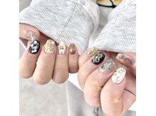 フィルイン施術とニュアンス/個性派ネイルが得意です♪