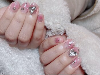 レアネイル 新宿(le'a nail)/チークネイル