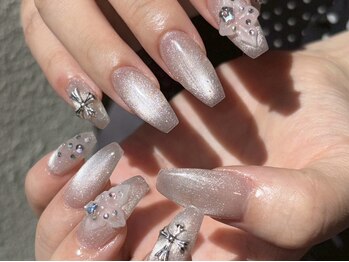 ジェミーネイル シンジュク(Jemiy nail shinjuku)/【Remi】マグエンボスフラワー