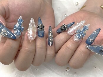 マリリス(Mariris)の写真/<心斎橋>持ち込みデザインOK♪豊富な最旬パーツ&カラーで理想の手元を叶えます♪季節に合わせたデザインも!