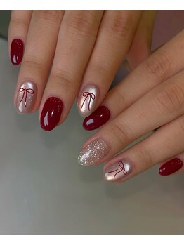 アイネイル(AI Nail)/4本持ち込みリボンネイル