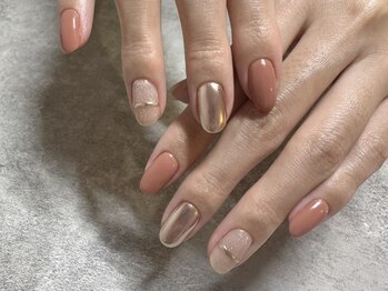 エマ ネイルズ(Emma Nails)の写真/新生活やイベントに向けて☆お仕事上派手なネイルが出来ない方も上品で美しい指先を実現♪