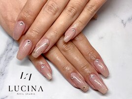 Hー294大人上品ラメネイル