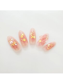 ビーケア 自由が丘店(B.care)/チークネイル¥7480