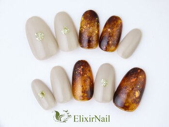 エリクサーネイル 池袋(Elixir Nail)/定額a シンプル/クーポン使用