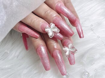 ロングネイル スカルプ