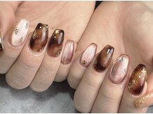 クロレ(Nail Salon COLORE)/べっ甲ネイル　担当：粥川