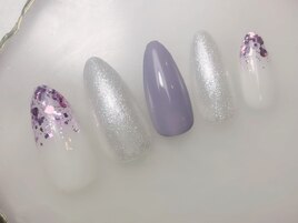 冬の定額デザインネイル¥4500