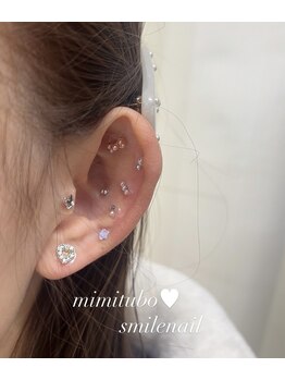 スマイルネイル(SMILE NAIL)/耳ツボジュエリー