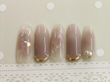 プルミエ ネイル(Premier Nail)/大人チークネイル☆NEWサンプル