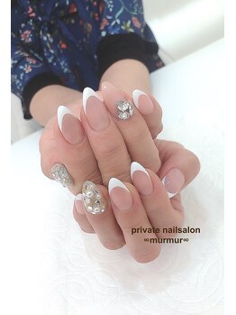 プライベート ネイルサロン マーマ(murmur)/バーチャルフレンチネイル