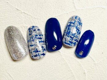 ネイル ナテュール 平塚店(Nail Nature)/ツイードネイル