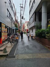 ラ ぺーシュ アヴニール/JR三ノ宮駅からサロンまで