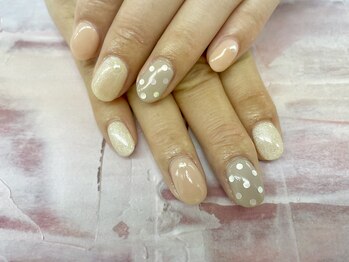 ディーネイル 四条烏丸(D-nail)/【春井】ドットネイル☆
