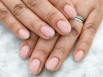 ミアネイル 蕨店(mia nail)/パラジェルベース施術写真