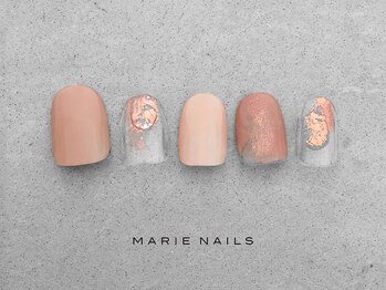 マリーネイルズ 近鉄あべのハルカス店(MARIE NAILS)/新規様6000円 ラメ 1012b