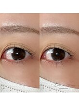 ヴィーヴ(vive)/上下パーマで目元ぱっちり