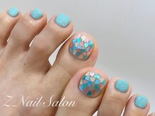 ゼットネイル(Z.Nail)/フットシンプルデザイン♪