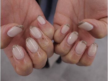 プクネイル(puku nail)/フラッシュフレンチ