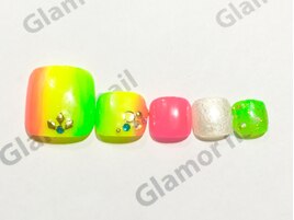 女子力UP☆フットネイル7500円！