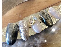 ネイルサロン レーヴ(NAIL SALON REVE)/大人☆ブラックネイル