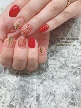 プライベート ネイルサロン マーマ(murmur)/赤ネイル