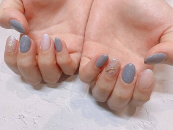 アンジュネイル(Angenail)/ふんわりくすみカラー