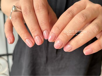アルジャーノン リトリート(ALGERNON retreat)/桃ネイル