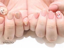 ワールド ビューティ ヴィヴァルト 宝塚店(WORLD BEAUTY VIVALTO)/冬ネイル/シンプルアート