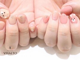 冬ネイル/シンプルアート