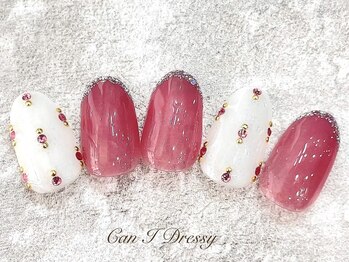 キャンアイ ドレッシー 横須賀中央店(Can i Dressy)/キラキラピンク￥7000