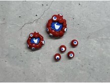 ネイルアンドアイラッシュスタジオ シュシュ(chouchou)/万博ネイル◆ミャクミャク３D