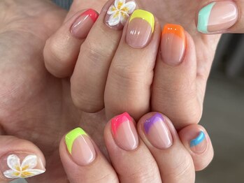 サニーヒルズ ウィズ マキア 藤沢(Sunny hills with MAQUIA)/夏ネイル