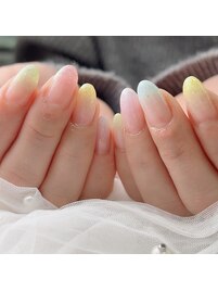 パステルカラー♪