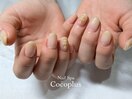 バターイエローネイル×クロス