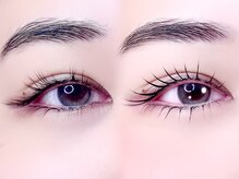 アンドエイチアイラッシュ 立川(&H eyelash)/タレ目風デザイン♪まつ毛パーマ