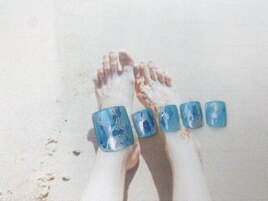 クリアブルーネイル