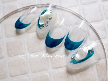 ネイルサロン ブランシュール(Nail Salon Blancheur)/フレンチ&ニュアンスシェル