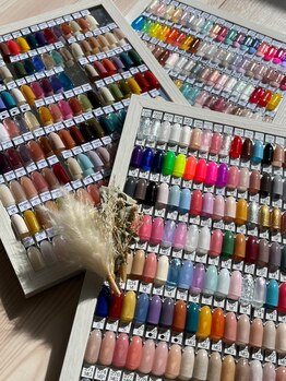 カラー・パーツの種類が豊富