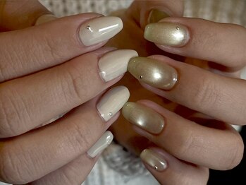 ネイル アトリエ フイユ イセサキ(Nail atelier Feuill isesaki)/design simple