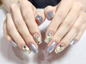 ラフィング(Laughing)の写真/【初回オフ込☆トレンド定額nail¥8000】ハイセンスなスタッフ在籍の実力店!丁寧な施術で仕上がりも大満足♪