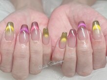 クイックスカルプ 新宿店(Quick Sukarupu)/オンブレフレンチネイル