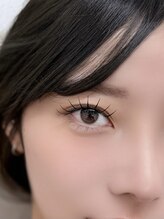 She's lash 渋谷店【パリジェンヌ/まつげパーマ/マツエク/眉毛/アイブロウ/パリエク】/束感マツエク☆Lカール