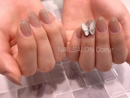 バタフライネイル￥7150