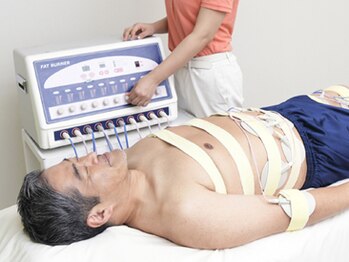 ダンディハウス パーソナルジム 梅田店/5.寝た状態で有酸素運動エステ